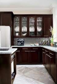 Timberlake Cabinetry Brews Chic Espresso Finish In Six Collections Kitchen Cabinet Design Kitchen Renovation Cherry Cabinets Kitchen