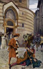 What does juliet say that foreshadows her own by moving the time of the wedding to a closer date there is less time to get word to romeo about their plan. Mercutio Wikipedia