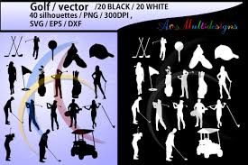Download icons in all formats or edit them for your designs. Golf Golf Svg Golf Silhouette Golf Clipart Printable Golf Players Golf Game Set Eps Png File High Q Silhouette Clip Art Clip Art Holiday Vectors