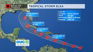A tropical storm watch means that tropical storm conditions are possible within the watch area. J1wiq1v Wxikgm