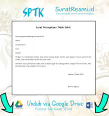 Pemerintah kabupaten kita tercinta kecamatan kamu tega kampung rindu jl. 5 Contoh Surat Keterangan Sehat Persyaratan Sikm Suratresmi Id