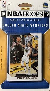 Golden State Warriors 2018 2019 Hoops Basketball Factory Sealed 9 Card Nba Licensed Team Set With Stephen Curry An Stephen Curry Golden State Warriors 2018 Nba