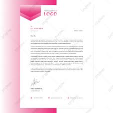 It provides details about your experiences and skills. Letter Head Design Print Letterhead Template Vector Stationary Application Template Download On Pngtree