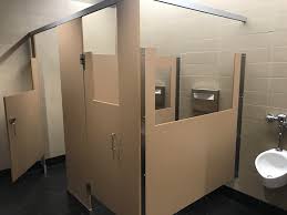 How various requirements are met, including fixture clearances, turning space, and door maneuvering clearance will determine the minimum dimensions of the room. Public Restroom Design Books Architecture Urbytus Com