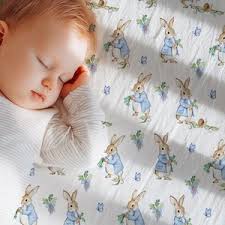 Changing Pad Cover Toile READY SHIP Vintage Farm Duck Bunny Chickens Light  Blue Nursery Baby Babiease