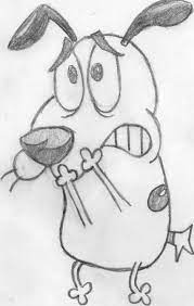 I am so excited because i really love this cartoon. Courage The Cowardly Dog By Spongereload On Deviantart