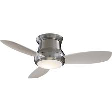 Ceiling fan light oriel 3 light in brushed chrome indoor modern led compatible. Review Of Hunter 48 In Fanaway Brushed Chrome Ceiling Fan With Light Kit And Remote Model 21425