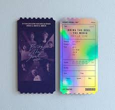 Visit the official website for disney's soul, starring tina fey and jamie foxx. Jastip Korea Trusted Di Instagram Limiteddd Bts Bring The Soul Movie Ticket Ori Megabox Idr180k Entradas Para Conciertos Ticket De Cine Albumes De Bts
