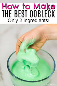 How To Make Oobleck 2 Ingredient Oobleck Recipe In 2020 Oobleck Recipe How To Make Oobleck Diy Science Experiments