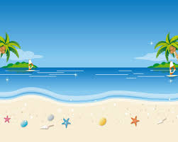 Free for commercial use no attribution required high quality images. 20 Amazing Beach Vector Illustrations Wallpapers Beach Cartoon Beach Background Beach Wallpaper