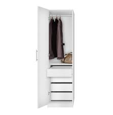 I made this 6 drawer tall dresser with simple pocket hole joinery and materials from the home center. Alta Super Space Saver Narrow Wardrobe Left Door 4 Interior Drawers Contempo Space