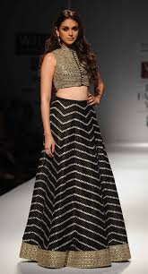 Black And Gold Lehenga Skirt Best Indian Wedding Fashion From 2014 With Images Indian Outfits Indian Wedding Fashion Fashion