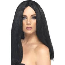 Smiffy S 44cm Star Style Wig Black Smiffy S Http Www Amazon Co Uk Dp B00bblav2y Ref Cm Sw R Pi Dp Csbkub1rnw1k Fancy Dress Wigs Star Fashion Halloween Wigs