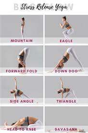 Stress Relief Yoga Helps Us To Slow Down Tune Into Our Breath And Focus On Our Body It Gives Our Mind A Break Cli Yoga For Stress Relief Yoga Flow Yoga