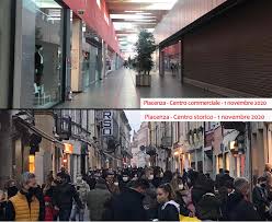 Vicinanze centro storico affittasi ampio appartamento ristrutturato e arredato. La Domenica A Piacenza Centri Commerciali Vuoti E Centro Storico Affollato Liberta Piacenza