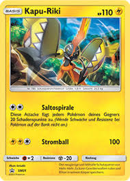 Kapu Riki Promokarten Sammelkarten Datenbank Pokemon De