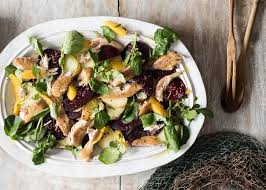 Back to smoked mackerel salad with crunchy vegetables. Smoked Mackerel Orange And Beetroot Salad Recipe