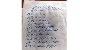 Making your own seasoning mixes ensures consistency in all your recipes, and most of the t. Kfc Recipe Revealed Tribune Shown Family Scrapbook With 11 Herbs And Spices Chicago Tribune