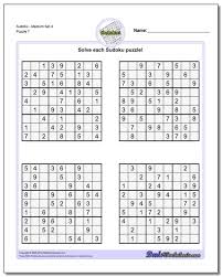Click print to start printing. Sudoku Printable 4 Per Page Blank Printable Sudoku Grids