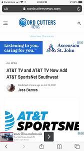 Welcome to the new at&t tv (formerly directv now) this is a sub for discussions related to at&t tv now and at&t tv we are now welcoming all. Att Tv And Att Tv Now Adds Att Sportsnet Southwest Atttvnow