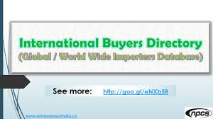 Aug 29, 2019 · the best and the most accurate source to find importers and exporters in mexico is the mexican customs. Importers Directory Usa