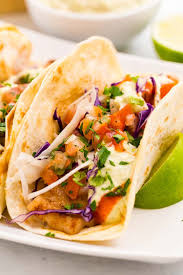 Maybe you would like to learn more about one of these? Baja Fish Tacos With All The Flavor And Fewer Calories Swap Out The Battered And Deep Fried For This Baja Fish Taco Recipe Healthy Fish Tacos Baja Fish Tacos