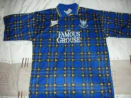 Home store saints tv 2020/21 home kit primary sponsor news fixtures fixtures league table tickets. St Johnstone Third Football Shirt 1994 1995 Sponsored By Famous Grouse