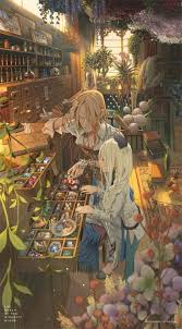 Anime Magical Laboratory Pin Magazine Animation Art Anime Scenery Manga Art