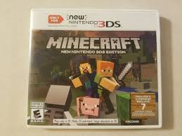 Minecraft New Nintendo 3ds Edition New Nintendo 3ds 2017 Nintendoswitch Nintendo Switch Nintendo 3ds Minecraft Nintendo