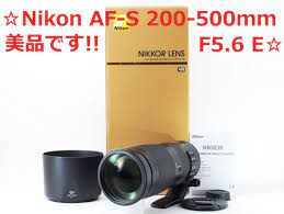 人気ショップが最安値挑戦！】 美品♪☆素晴らしい体験☆ Nikon AF-S 200-500mm F5.6 E レンズ(ズーム) -  coolsys.com