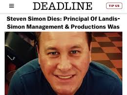 We gathered at Mount Sinai Hollywood Hills Friday to bid a sad farewell to  esteemed Talent Manager and friend Steven Simon. He died suddenly from  cardiac complications — he was 55. This