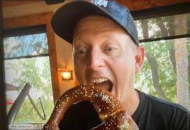 Chocolate peanut butter and pretzel shake. Yum!!