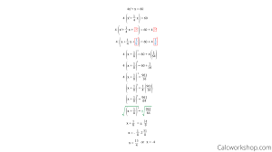 Ax 2 + bx + c = 0. Solve By Completing The Square 11 Amazing Examples