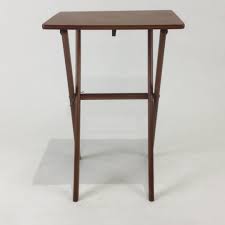 Free delivery and returns on ebay plus items for plus members. Antique Solid Wood Folding Side Table Child S Tv Tray Slb For Sale Wildwood Antique Malls