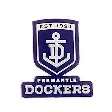 Download the app today and get all the information you need straight from your mobile! Fremantle Dockers Logo Metal Pin Badge Wear Your Pride