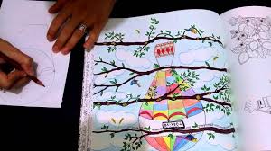 Esrarengiz Bahce Boyama Teknikleri Balon 1 Secret Garden Youtube