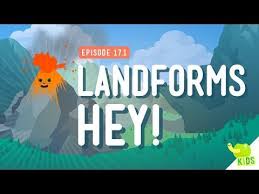 Landforms Hey Crash Course Kids 17 1 3rd Grade Social Studies Kindergarten Social Studies 4th Grade Social Studies
