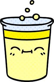 quirky comic book style cartoon cup of lemonade 8805366 Vector Art at  Vecteezy