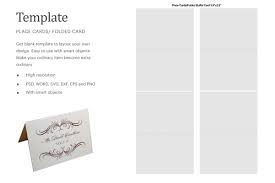 Either way, here are five steps that can be applied to both options and should be considered in order to make memorable place cards. Place Card Folded 3 5 X2 5 Blank Template By Ariodsgn Thehungryjpeg Com