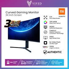 We find the best in a variety of classes which range from 1080p to ultra wide! My Set Xiaomi Mi Curved Gaming Monitor 34 3 Years Xiaomi Malaysia Warranty21 9 144hz Rate 1500r Curv 3440 1440 Shopee Malaysia
