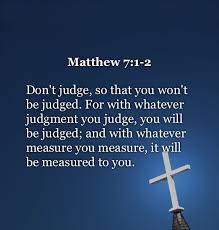 Christian Quotes On Judging Others Quotesgram