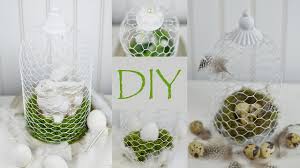 Shabby chic steht für gemütlichkeit gepaart mit unkomplizierter eleganz. Diy Osterdeko Fruhlingsdeko Selber Machen Dekoglocke Aus Hasendraht Shabby Chic Stil Youtube