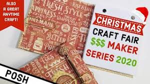 Download Omg 2020 Christmas Craft Fair Gold Have This On Your Table Make A Great Anytime Craft Youtube PSD Mockup Templates