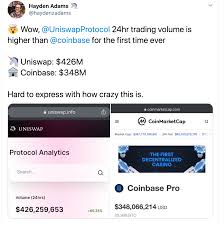 This will keep ethereum secure for everyone and earn you new eth in the process. Uniswap Takes Over Coinbase In Trading Volume Congrats Brothers And Sisters Ethereum