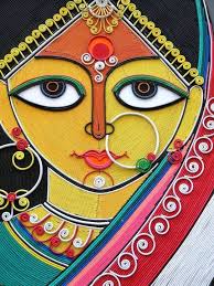 In The Midst Of The Never Changing The Stable The Permanent There Is The Ever Changeful The Ephemeral And Th Indian Art Paintings Indian Folk Art India Art