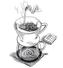 the way to brew great coffee at home coffee doodle coffee art drawing coffee drawing