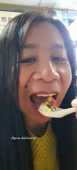 Pan fried fish and salad