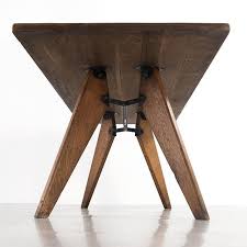 Jean Prouve Ts 11 Table Ca 1942 Jean Prouve Table Bois Massif Decoration Interieure