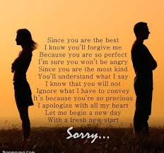 All you have to do is to keep being sweet, and it won't be long before he sends his reply. I Am Sorry Poems For Boyfriend Apology Poems For Him From Her Boom Sumo