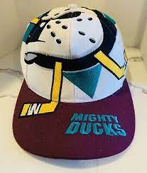 Anaheim Mighty Ducks Big Logo Vintage Snapback Cap The Game Ebay